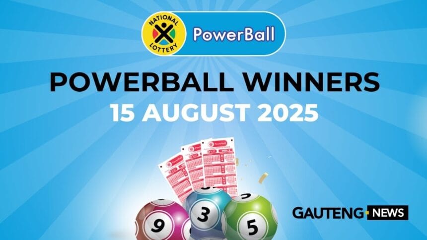 POWERBALL RESULTS: Congratulations to the Powerball Winners for 15/08/2025