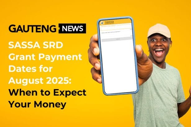 SASSA SRD Grant Payment Dates for August 2025