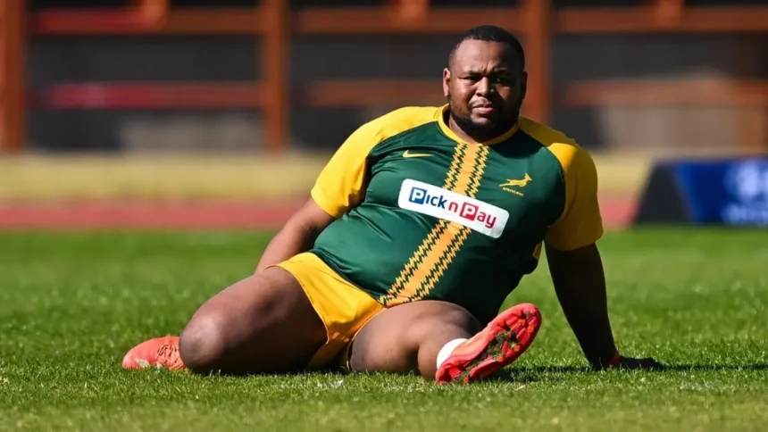 Springboks Blow - Ntlabakanye Out of All Blacks Tour After Positive Test