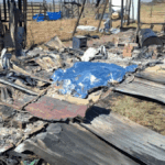 Grim Discovery: Charred Body of Man Found Under Corrugated Sheets in Katlehong