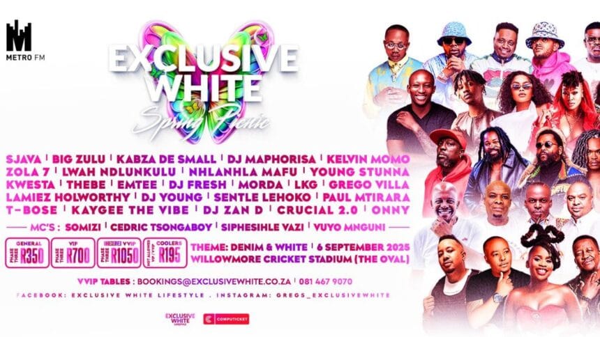 Exclusive White Spring Picnic at Willowmoore Cricket Stadium – 6 September 2025