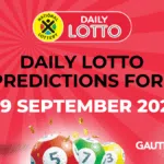 daily lotto predictions