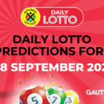Daily lotto predictions