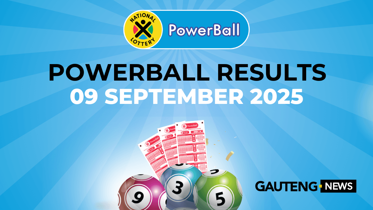 Ithuba Powerball Results for 09 September 2025 50 Powerball results