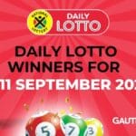 Daily Lotto Results: 11/09/2025