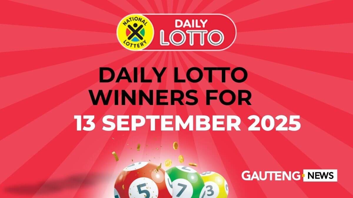 Congratulations to the Daily Lotto Winners for 13/09/2025 50 Daily Lotto Results: 13/09/2025