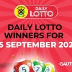 Congratulations to the Daily Lotto Winners for 05/09/2025