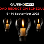 Gauteng Load Reduction Schedule: 09 - 14 September 2025
