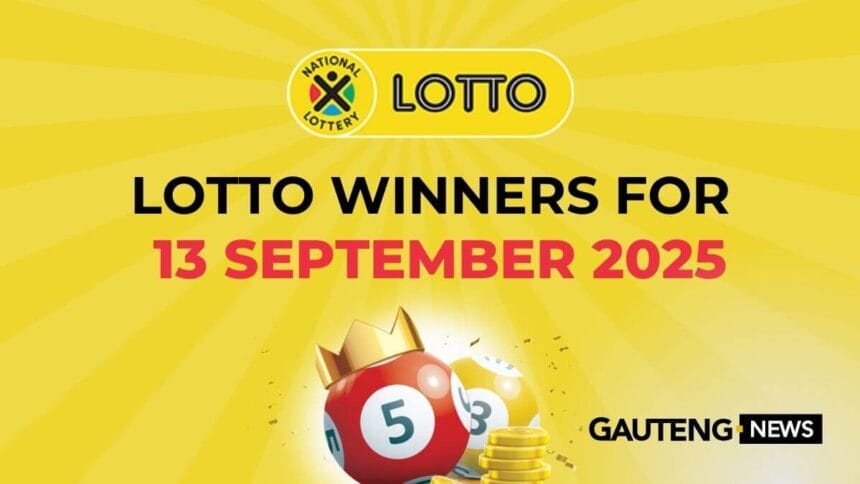 Lotto Results: 13/09/2025
