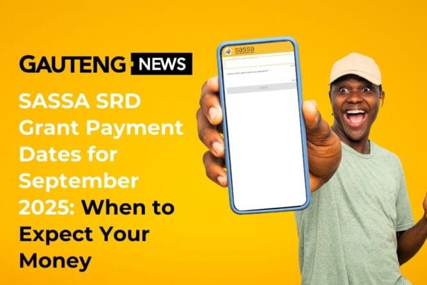 SASSA SRD Grant Payment Dates for September 2025