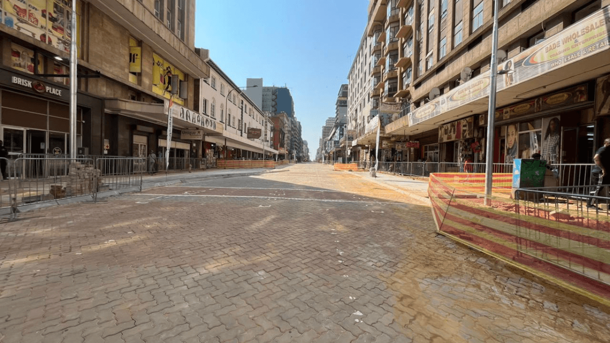 Lilian Ngoyi Street Reopens After R215m Upgrade—Although, No Cars Allowed