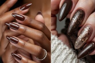 10 Brown Nail Designs for the Perfect Cozy-Girl Manicure