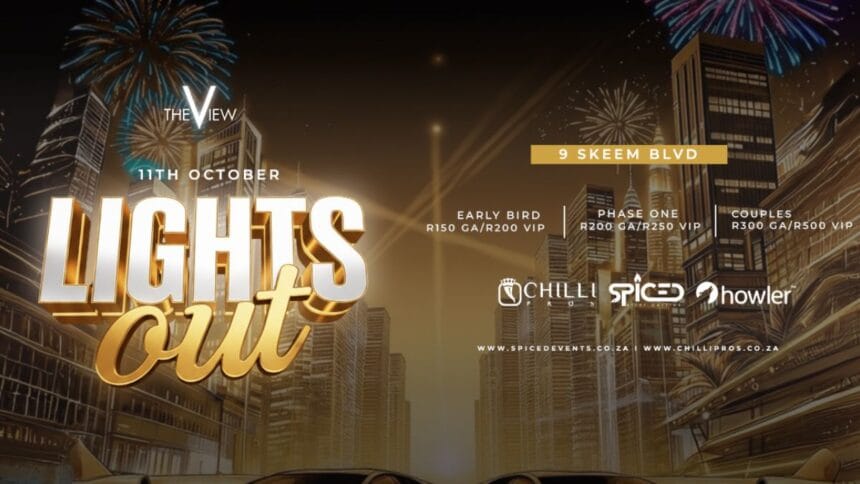 Lights Out Party @ The View Bedfordview – 11 Oct 2025