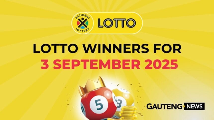 LOTTO RESULTS: Congratulations to the Lotto Winners for 03/09/2025