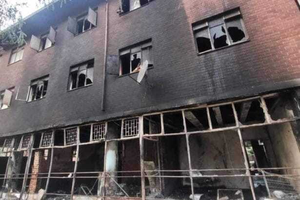 Sunnyside Fire: 2 Killed as Fire Guts Makeshift Basement Home in Tshwane