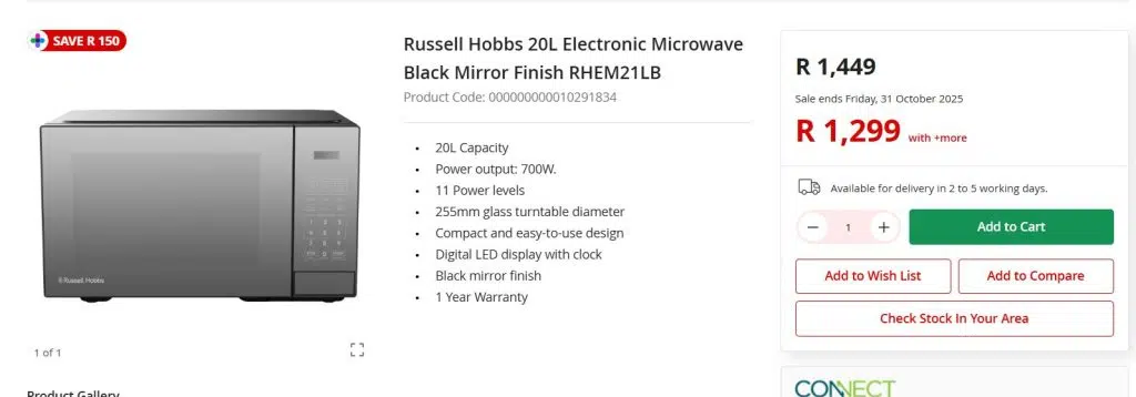The Best Microwaves Under R1500: October 2025 Edition 51 11 1