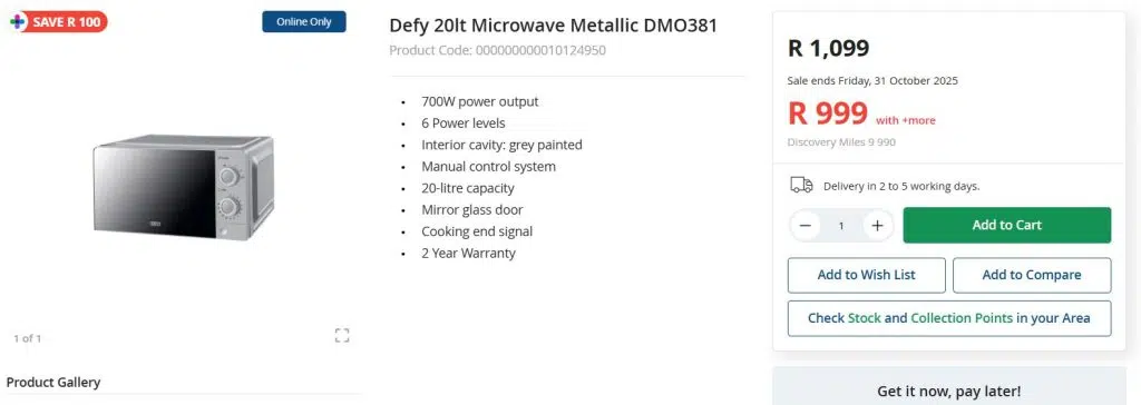 The Best Microwaves Under R1500: October 2025 Edition 52 12