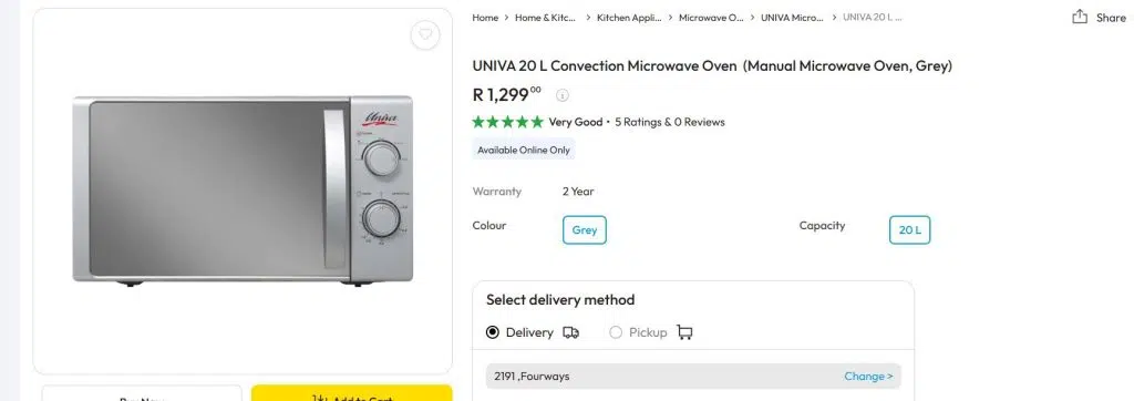 The Best Microwaves Under R1500: October 2025 Edition 53 13 1