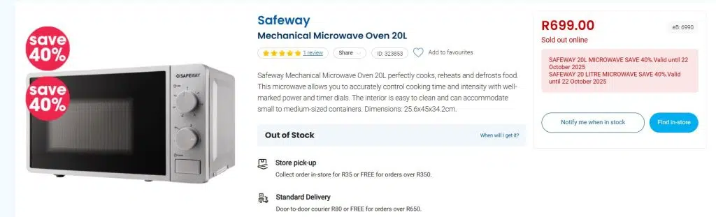 The Best Microwaves Under R1500: October 2025 Edition 55 15 1
