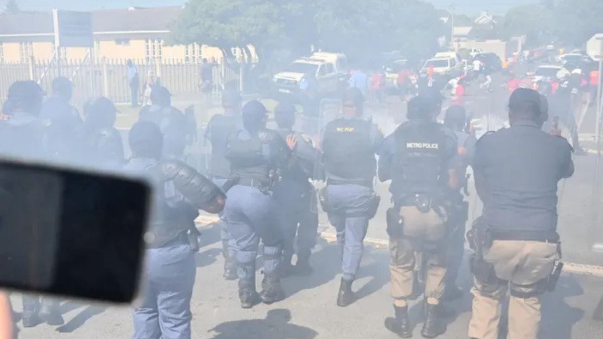Stun Grenades Fired as Milnerton High as Parents Protest Bullying