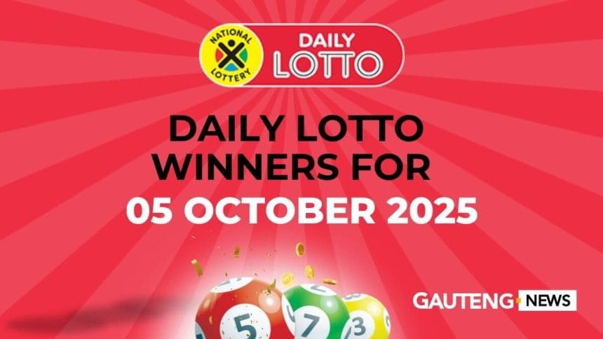 Daily Lotto Results: 05/10/2025