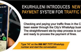 Ekurhuleni Launches WhatsApp Payment System for Traffic Fines