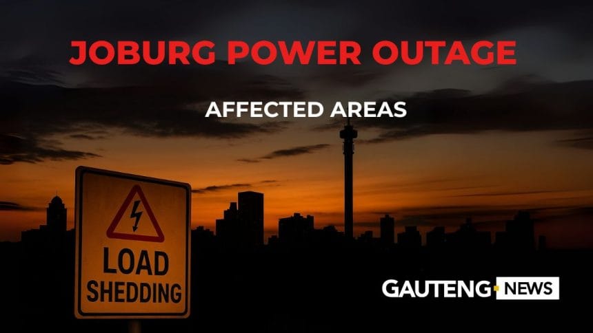 Joburg Power Outage: 6-Hour Cut This Week, 8-Hour Next Week