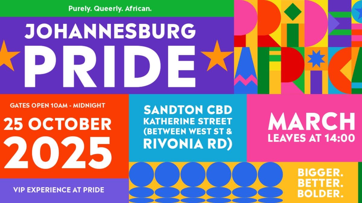 Johannesburg Pride 2025: Tickets, Dates & Event Info