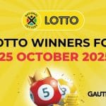 Lotto Results: 25/10/2025