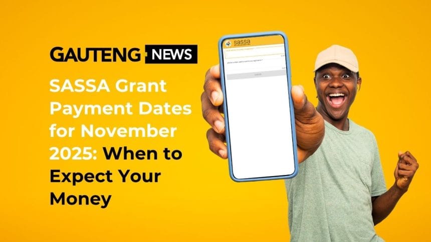 SASSA Grant Payment Dates for November 2025