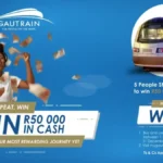 Win R50K With the Gautrain Passenger Giveaway (Sept – Dec 2025)