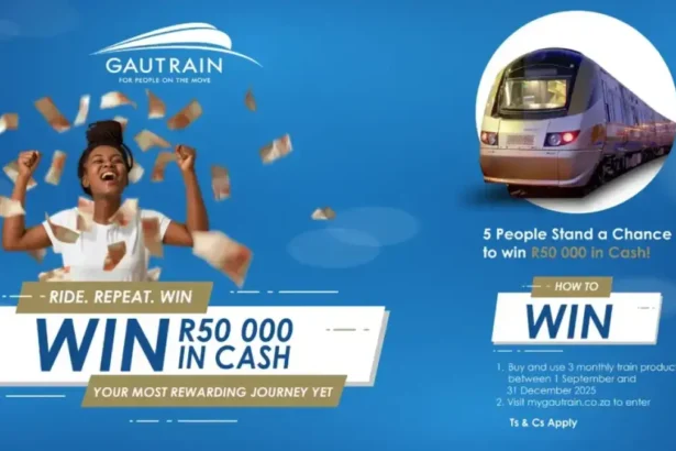 Win R50K With the Gautrain Passenger Giveaway (Sept – Dec 2025)