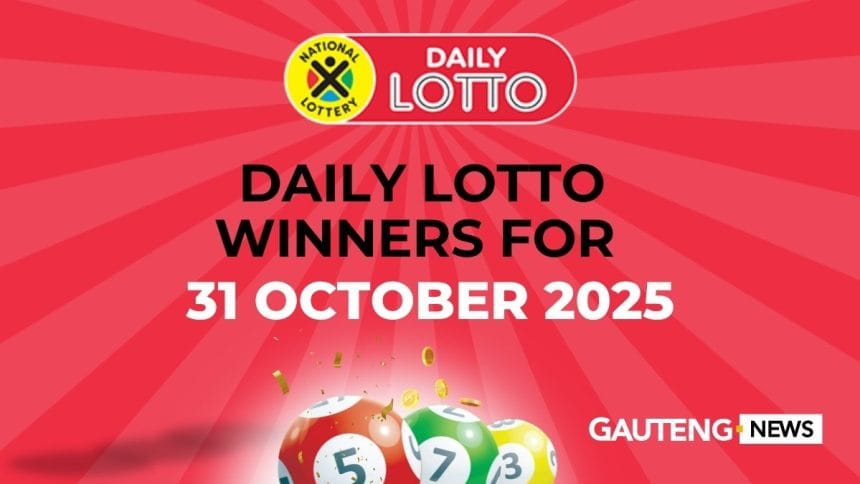 Congratulations to the Daily Lotto Winners for 31/10/2025