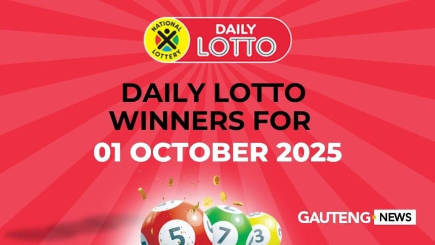Congratulations to the Daily Lotto Winners for 01/10/2025 61 Daily Lotto Results: 02 October 2025