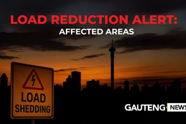 Gauteng Load Reduction This Week