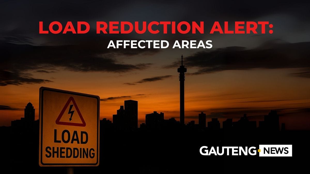 Gauteng Load Reduction This Week