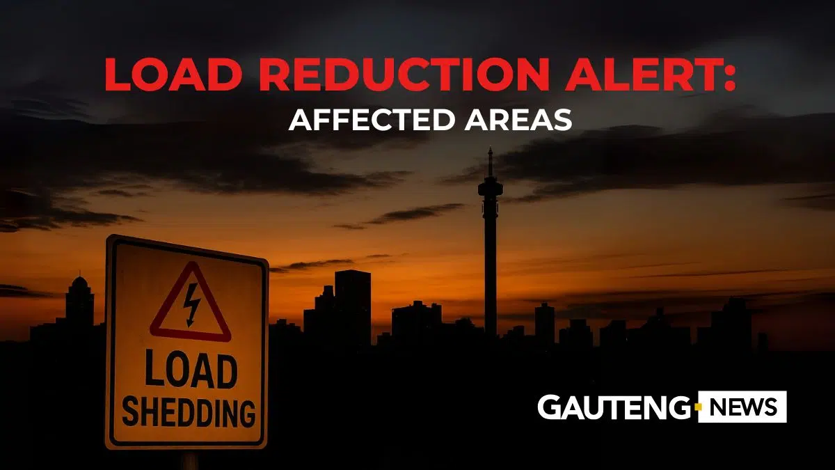 Gauteng Load Reduction This Week