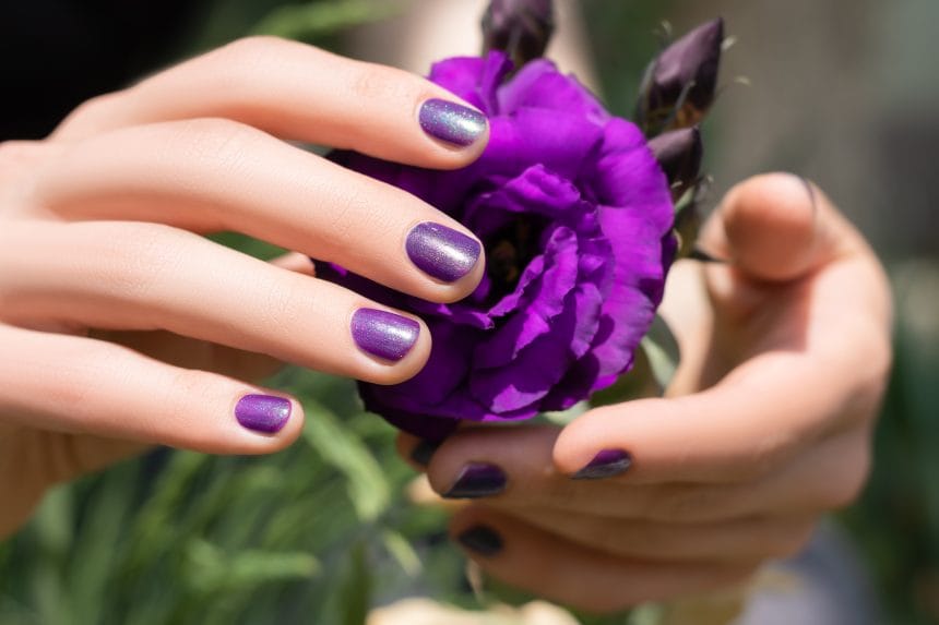 10 Dark Purple French Manicure Ideas for a Chic, Moody Look