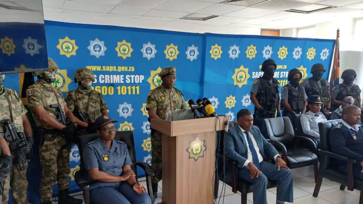 Cachalia Raises Alarm Over Mkhwanazi’s Military Attire at July 6 Briefing