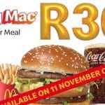 R30 Big Mac for Singles… If You Can Get the App to Work