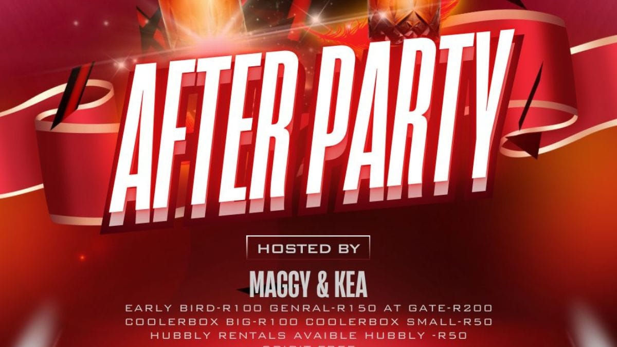 After Party Randfontein: Amapiano & Street Culture Experience (Details & Tickets)