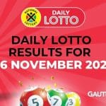 Daily Lotto Results: 06/11/2025