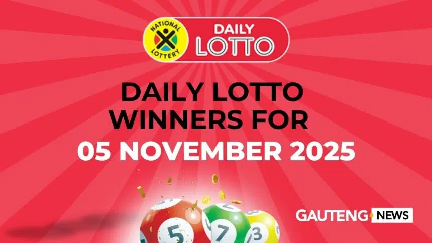 Congratulations to the Daily Lotto Winners for 05/11/2025