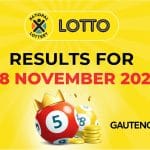 lotto results 08 Nov 2025