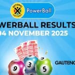 Ithuba PowerBall Results for 04 November 2025