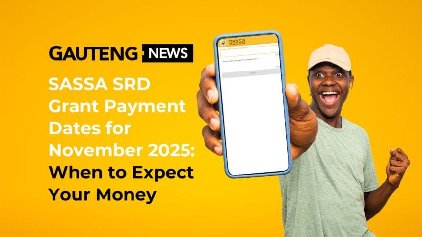 SASSA SRD Grant Payment Dates for November 2025