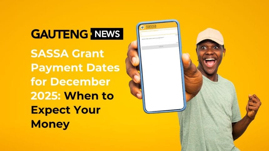 SASSA Grant Payment Dates for December 2025