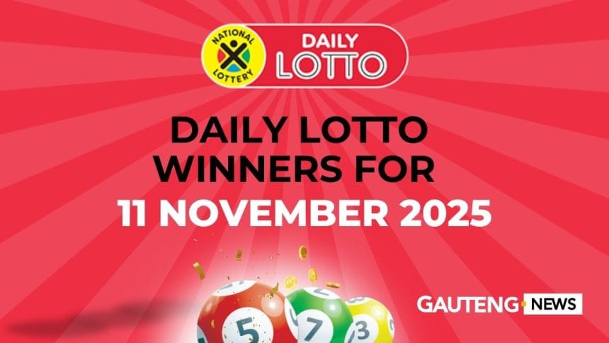 Congratulations to the Daily Lotto Winners for 11/11/2025