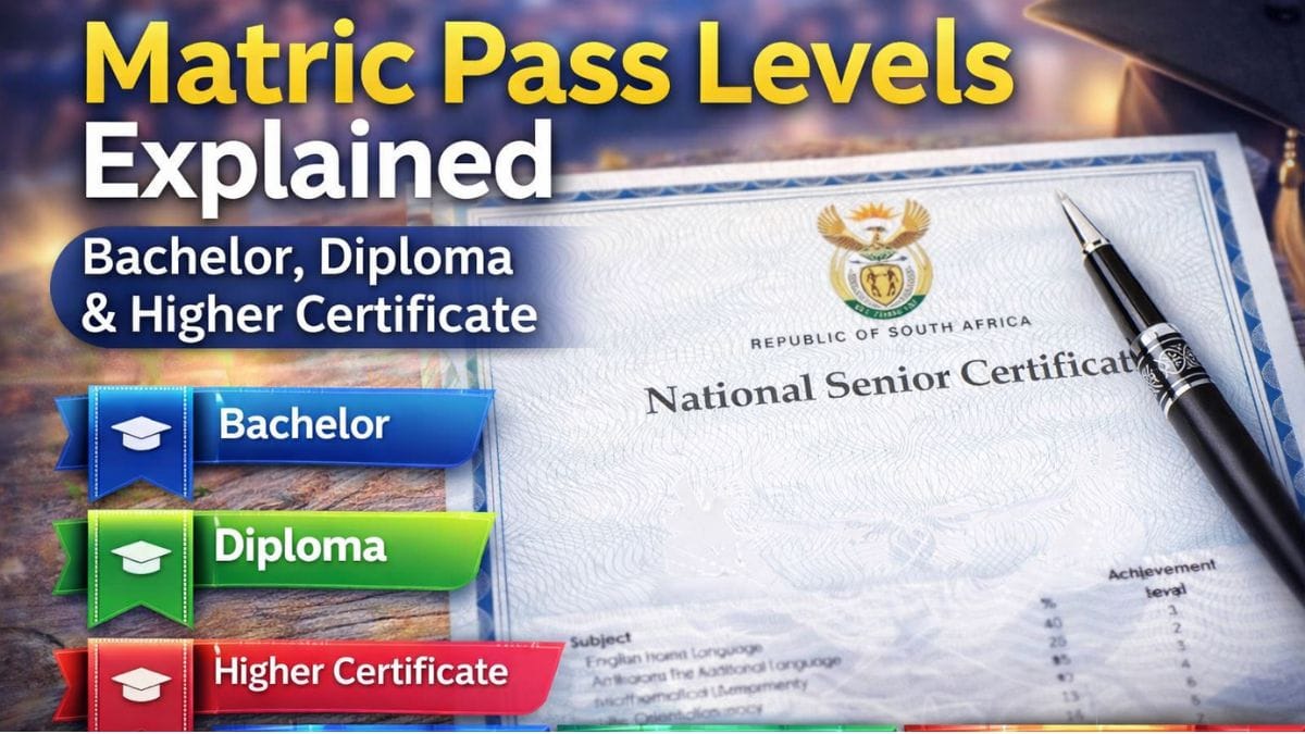 Matric Pass Levels Explained: Bachelor, Diploma and Higher Certificate 51 Matric Pass Levels Explained: Bachelor, Diploma and Higher Certificate
