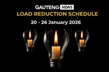 Load Reduction Schedule: 20 - 26 January
